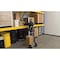 Vestil Galvanized Steel P-Handle Truck with Hard Rubber Wheels, 500 Lb. Capacity, Gray SPHT-500S-HR - alternate 2